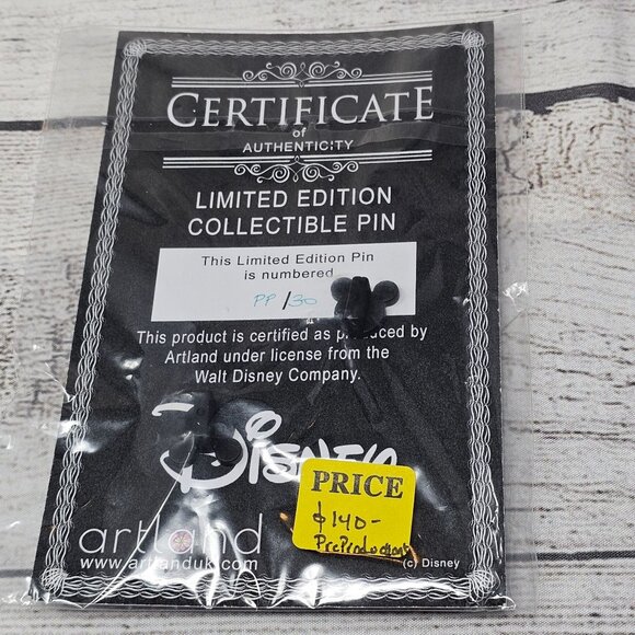 Disney Artland Winnie the Pooh & Tigger LTD Collectible Pre Production Limited E - Picture 2 of 3